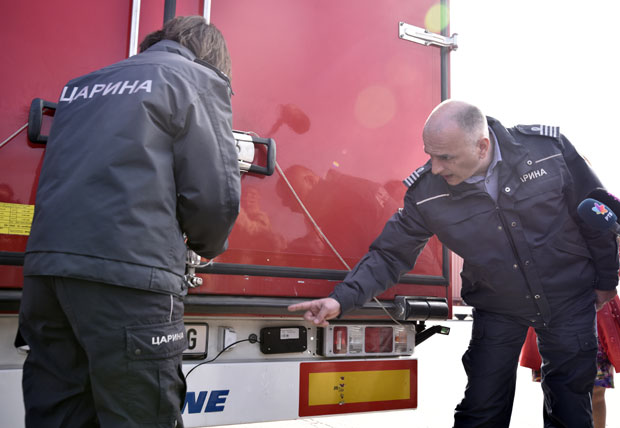 Цариници електроником надгледају сваки камион